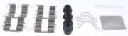 8105 431644 Sada příslušenství, obložení kotoučové brzdy TRISCAN