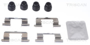 8105 501593 Sada příslušenství, obložení kotoučové brzdy TRISCAN