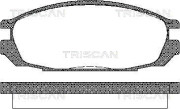 8110 14010 TRISCAN sada brzdových platničiek kotúčovej brzdy 8110 14010 TRISCAN