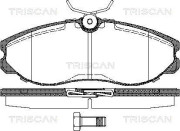 8110 14174 Sada brzdových destiček, kotoučová brzda TRISCAN