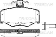 8110 14938 Sada brzdových destiček, kotoučová brzda TRISCAN