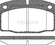 8110 24234 Sada brzdových destiček, kotoučová brzda TRISCAN