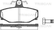 8110 27919 Sada brzdových destiček, kotoučová brzda TRISCAN