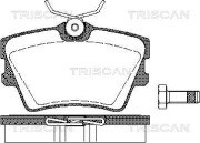 8110 29014 Sada brzdových destiček, kotoučová brzda TRISCAN