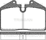 8110 29156 TRISCAN sada brzdových platničiek kotúčovej brzdy 8110 29156 TRISCAN