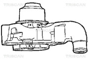 8600 16005 Vodní čerpadlo, chlazení motoru TRISCAN