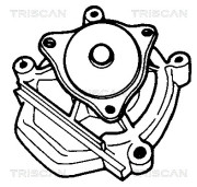 8600 40809 Vodní čerpadlo, chlazení motoru TRISCAN