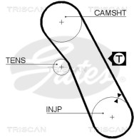 8645 5055xs TRISCAN ozubený remeň 8645 5055xs TRISCAN