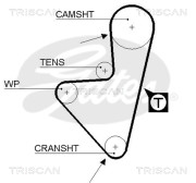 8645 5127xs TRISCAN ozubený remeň 8645 5127xs TRISCAN