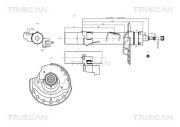 8705 16103 Tlumič pérování TRISCAN