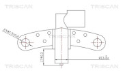 8855 25102 Generátor impulsů, klikový hřídel TRISCAN