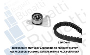 BKCD0067 BUGATTI sada ozubeného remeňa BKCD0067 BUGATTI