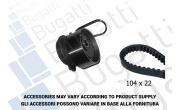 BKCD0452 Sada rozvodového řemene BUGATTI