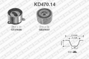 KD470.14 Sada rozvodového řemene SNR