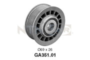 GA351.01 Vratná/vodicí kladka, klínový žebrový řemen SNR