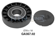 GA357.02 SNR vratná/vodiaca kladka rebrovaného klinového remeňa GA357.02 SNR