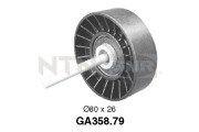 GA358.79 Vratná/vodicí kladka, klínový žebrový řemen SNR