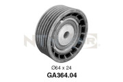 GA364.04 Vratná/vodicí kladka, klínový žebrový řemen SNR