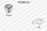KD458.24 SNR sada ozubeného remeňa KD458.24 SNR