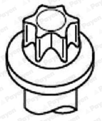 HBS119 Sada šroubů hlavy válce PAYEN