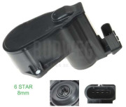 208018 Stavitelný element, ruční brzda brzdové obložení BUDWEG CALIPER