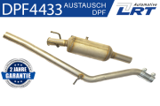 DPF4433 LRT filter sadzí/pevných častíc výfukového systému DPF4433 LRT