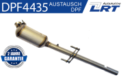 DPF4435 LRT filter sadzí/pevných častíc výfukového systému DPF4435 LRT