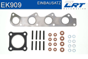EK909 montazni sada, vyfukove potrubi LRT