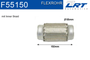 F55150 Prużný díl výfuku LRT