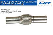 FA40274Q Pružný díl výfuku LRT