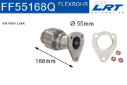 FF55168Q Opravné potrubí, katalyzátor LRT