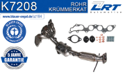 K7208 LRT katalyzátor na zbernom potrubí K7208 LRT