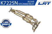 K7225N LRT katalyzátor na zbernom potrubí K7225N LRT
