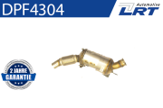 DPF4304 LRT filter sadzí/pevných častíc výfukového systému DPF4304 LRT