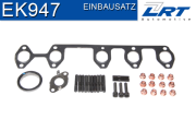 EK947 montazni sada, vyfukove potrubi LRT