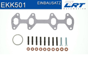 EKK501 montazni sada, vyfukove potrubi LRT