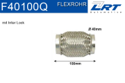 F40100Q LRT Spojovací díl potrubí flexibilní délka (v mm) 103 F40100Q LRT