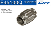 F45100Q LRT spojovací díl potrubí flexibilní délka (v mm) 101,60 F45100Q LRT