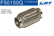 F50150Q LRT Spojovací díl potrubí flexibilní délka (v mm) 150,0 F50150Q LRT
