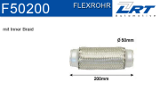 F50200 LRT Spojovací díl potrubí flexibilní délka (v mm) 203,2 F50200 LRT