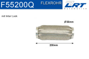F55200Q LRT Spojovací díl potrubí flexibilní délka (v mm) 200 F55200Q LRT