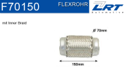 F70150 LRT Spojovací díl potrubí flexibilní délka (v mm) 152,4 F70150 LRT