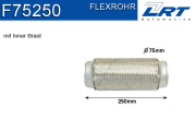 F75250 LRT Spojovací díl potrubí flexibilní délka (v mm) 254 F75250 LRT