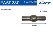 FA50280 LRT Spojovací díl potrubí flexibilní délka (v mm) 100,0 FA50280 LRT
