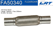 FA50340 LRT Spojovací díl potrubí flexibilní FA50340 LRT