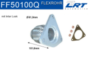 FF50100Q LRT opravné potrubie pre katalyzátor FF50100Q LRT