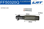 FF50320Q Opravne potrubi, katalyzator LRT