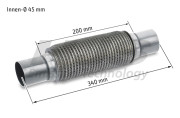 83 00 8593 Prużný díl výfuku SoftFlex connector HJS