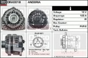 DRA0018 DELCO REMY nezařazený díl DRA0018 DELCO REMY