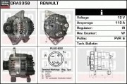 DRA3358 DELCO REMY nezařazený díl DRA3358 DELCO REMY